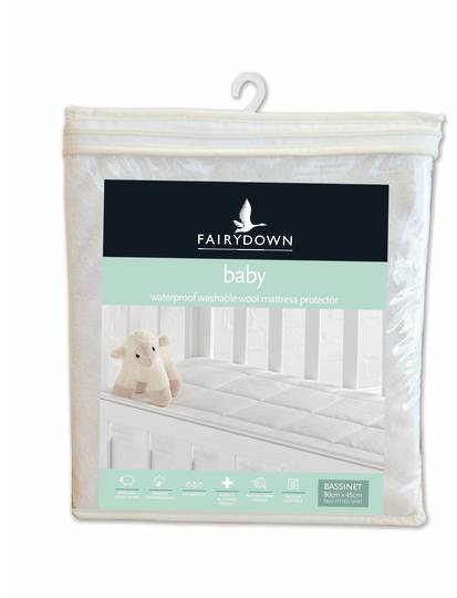 Fairydown - Babies Washable Wool Mattress Protector